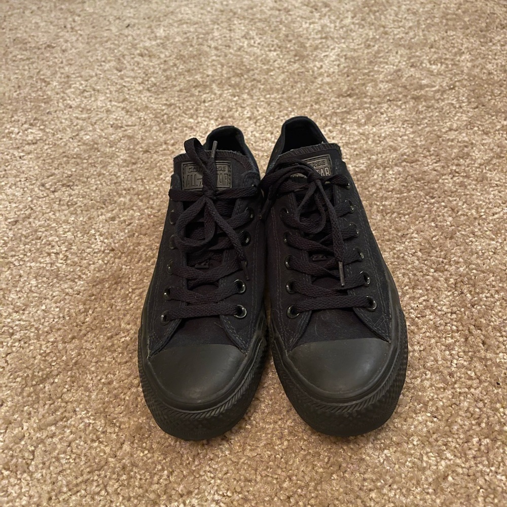 Black sneakers